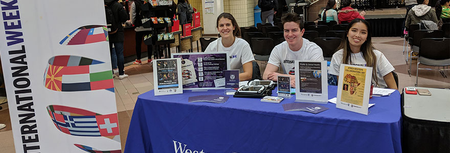 International Week volunteers