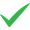 green checkmark
