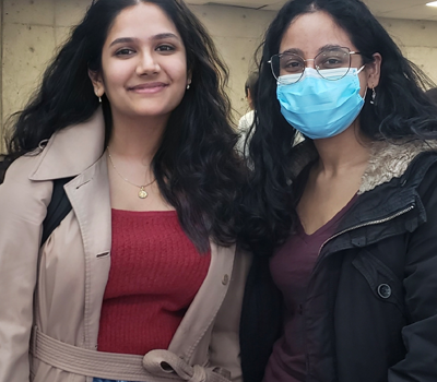 Kriti Bhatt and Harjot Sidhu